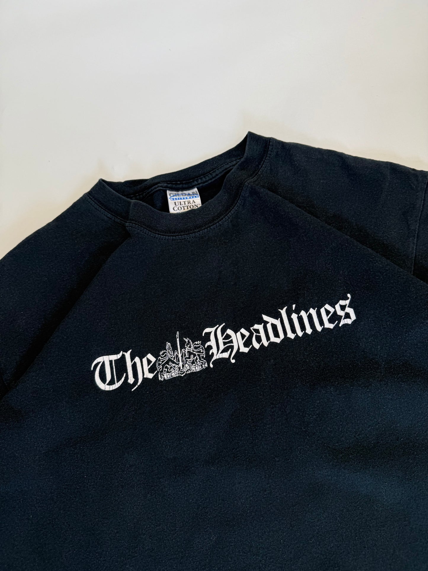 Vintage The headlines graphic tee (L)