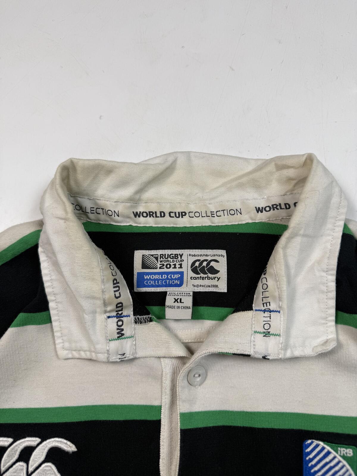 New Zealand World cup 2011 Canterbury supporters rugby shirt (XL)