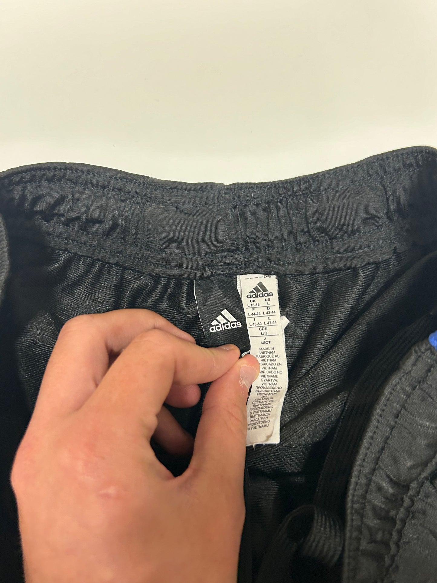Adidas track pants (L)
