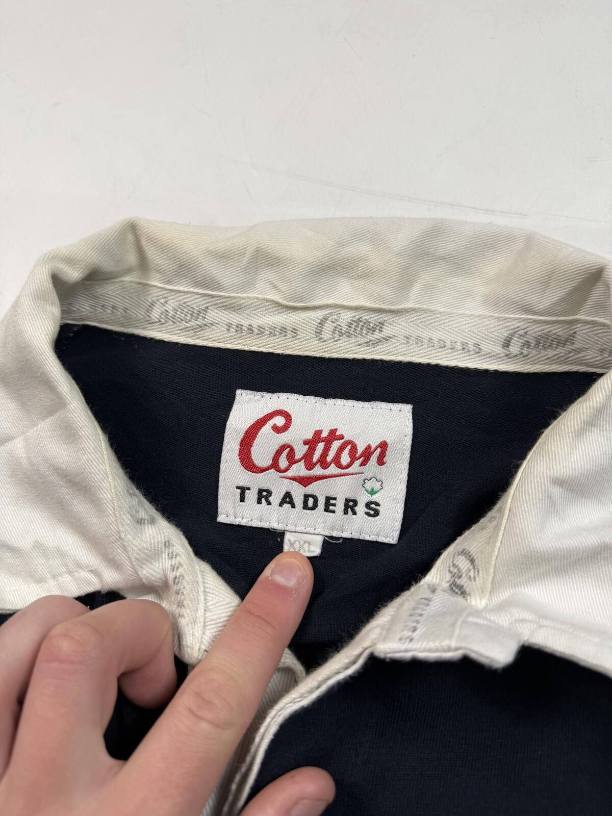 Vintage RBS 6 nations cotton traders rugby shirt (XXL)