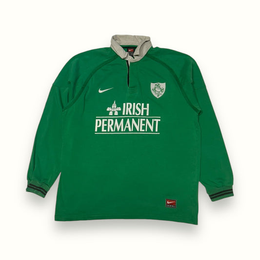 Ireland 1999 Nike rugby shirt Irish permanent L