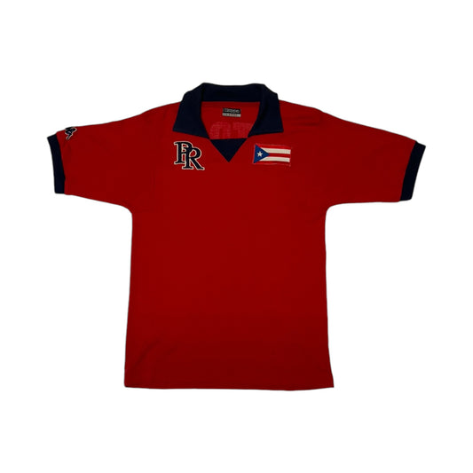 Kappa red polo shirt Puerto Rico