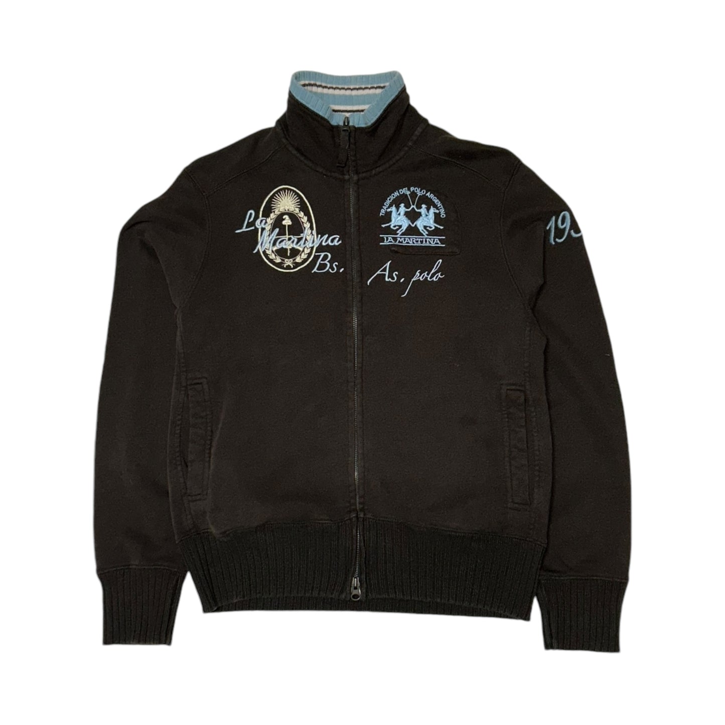 La Martina brown full zip medium