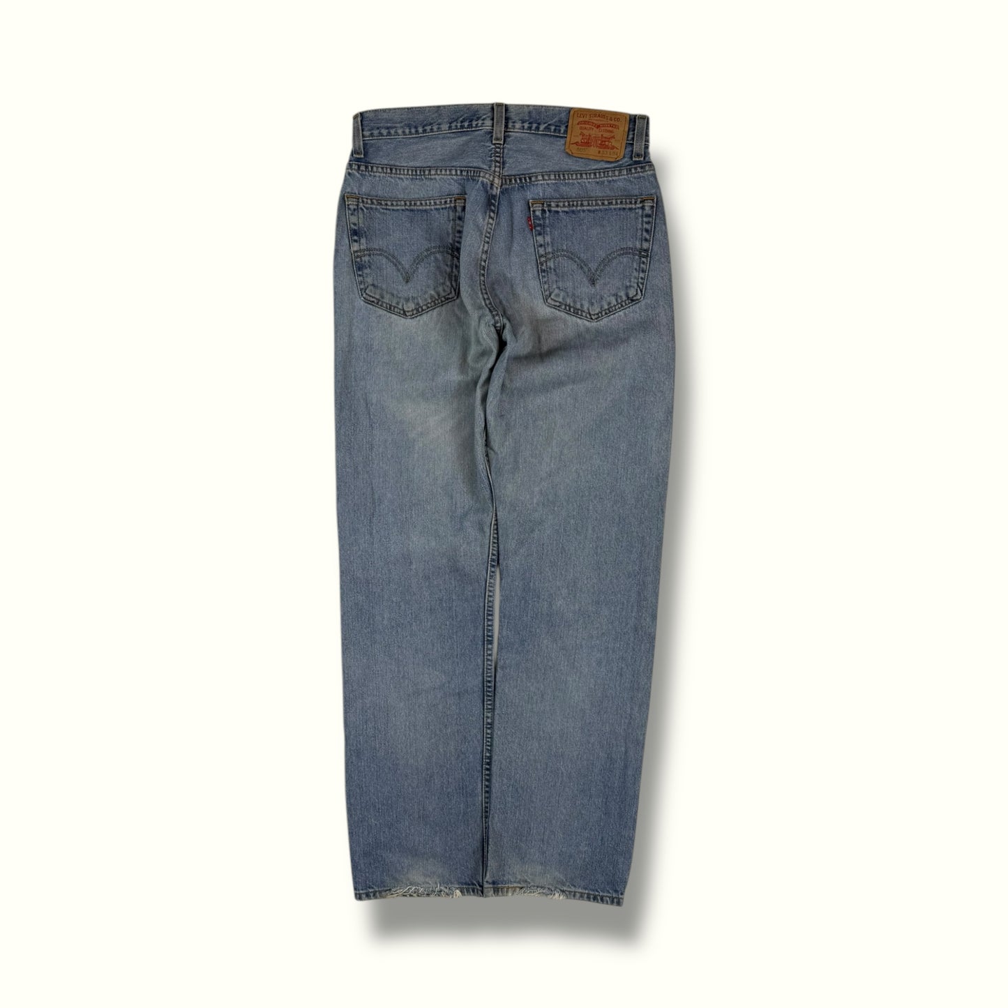 Levi's denim jeans 505 fit blue