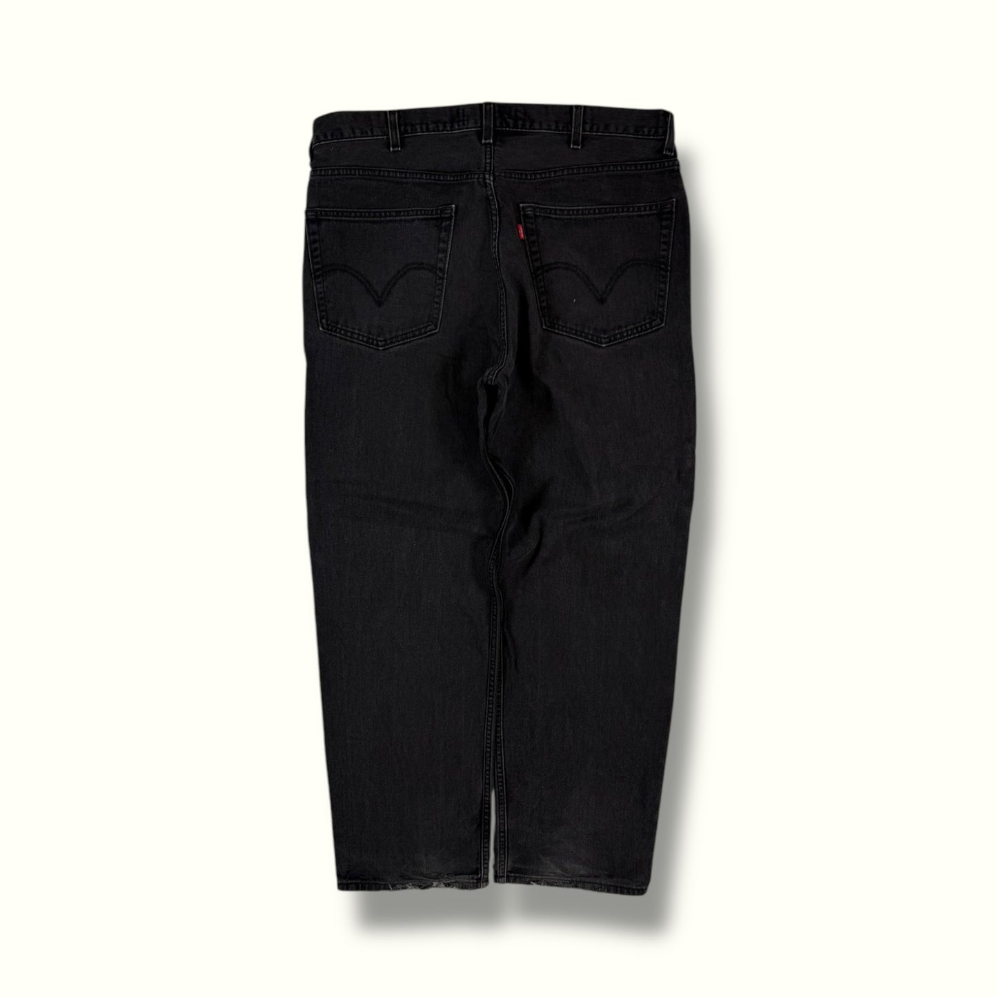 Baggy fit levis jeans black wash