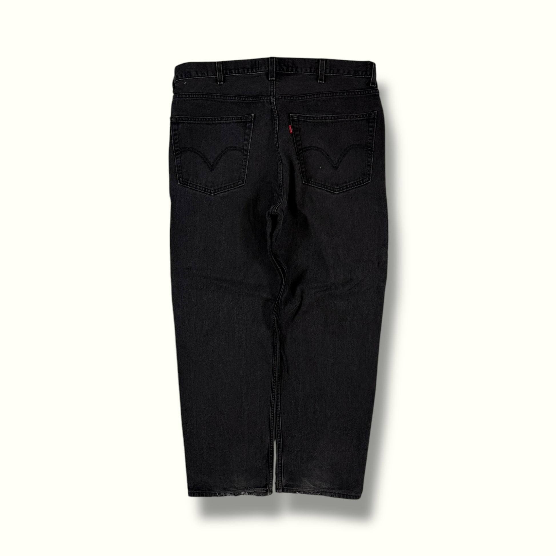 Baggy fit levis jeans black wash
