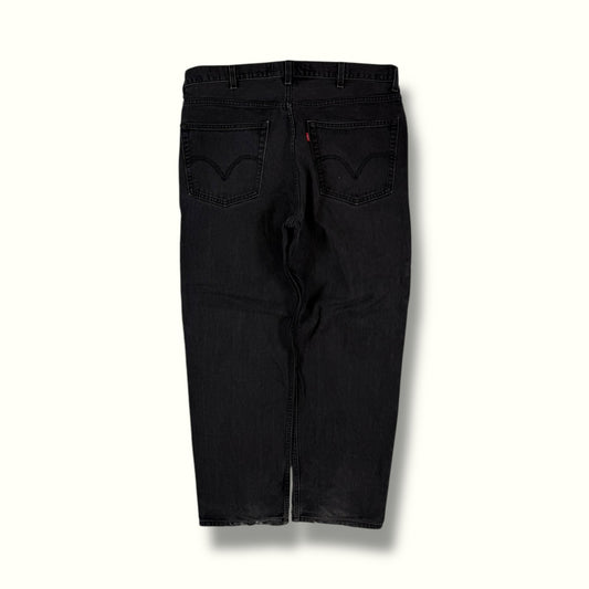 Baggy fit levis jeans black wash