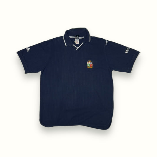 Vintage Lions adidas 2001 australia polo shirt navy