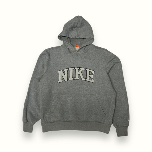 Nike spell out hoodie athletic dept grey