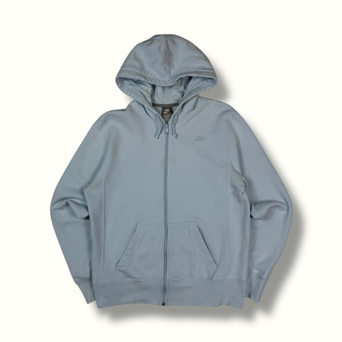 Vintage 00s Nike full zip hoodie blue