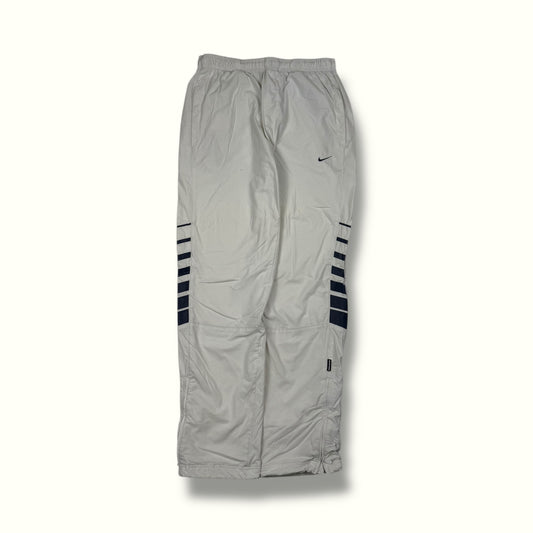 Vintage Nike mini swoosh track pants white