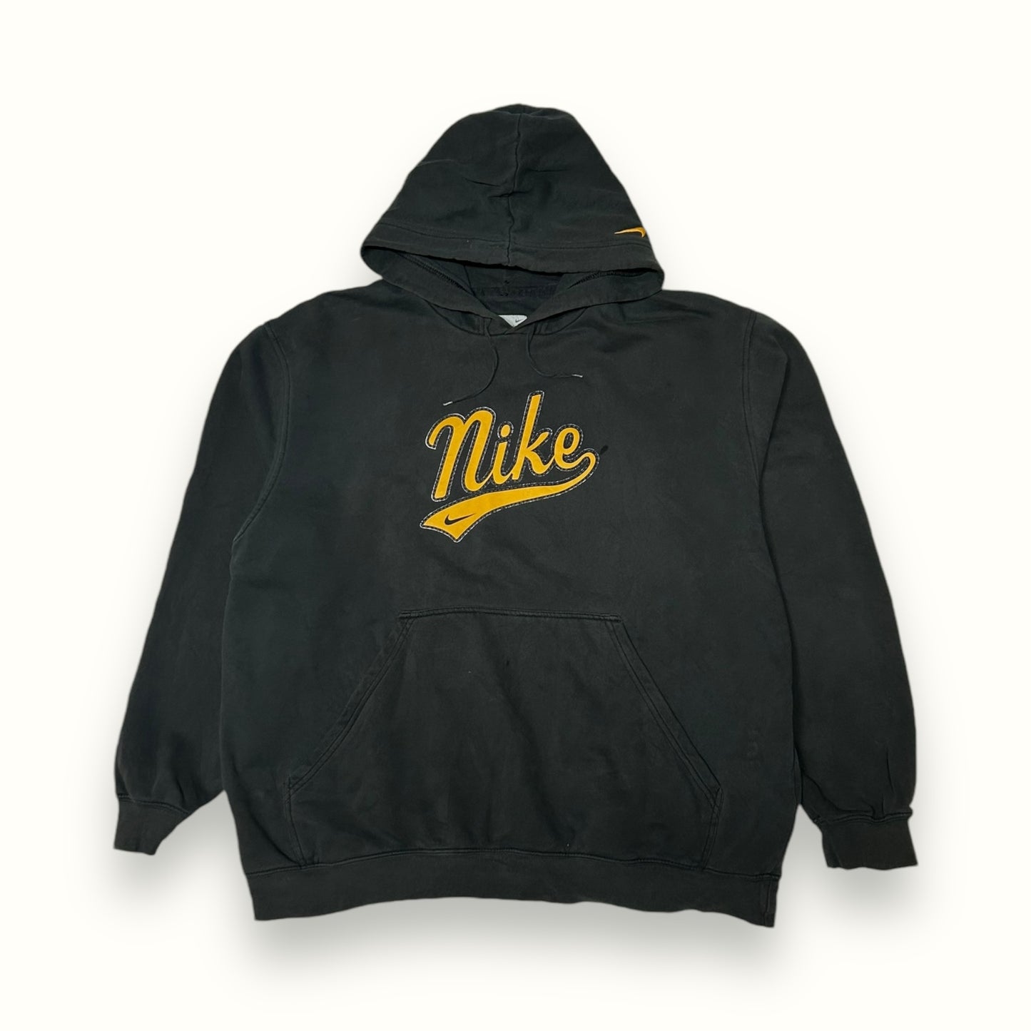 Vintage Nike spell out hoodie black