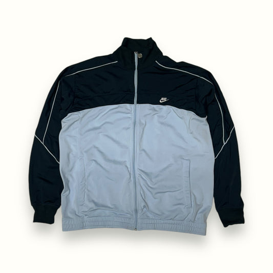 Nike track jacket Y2K light blue