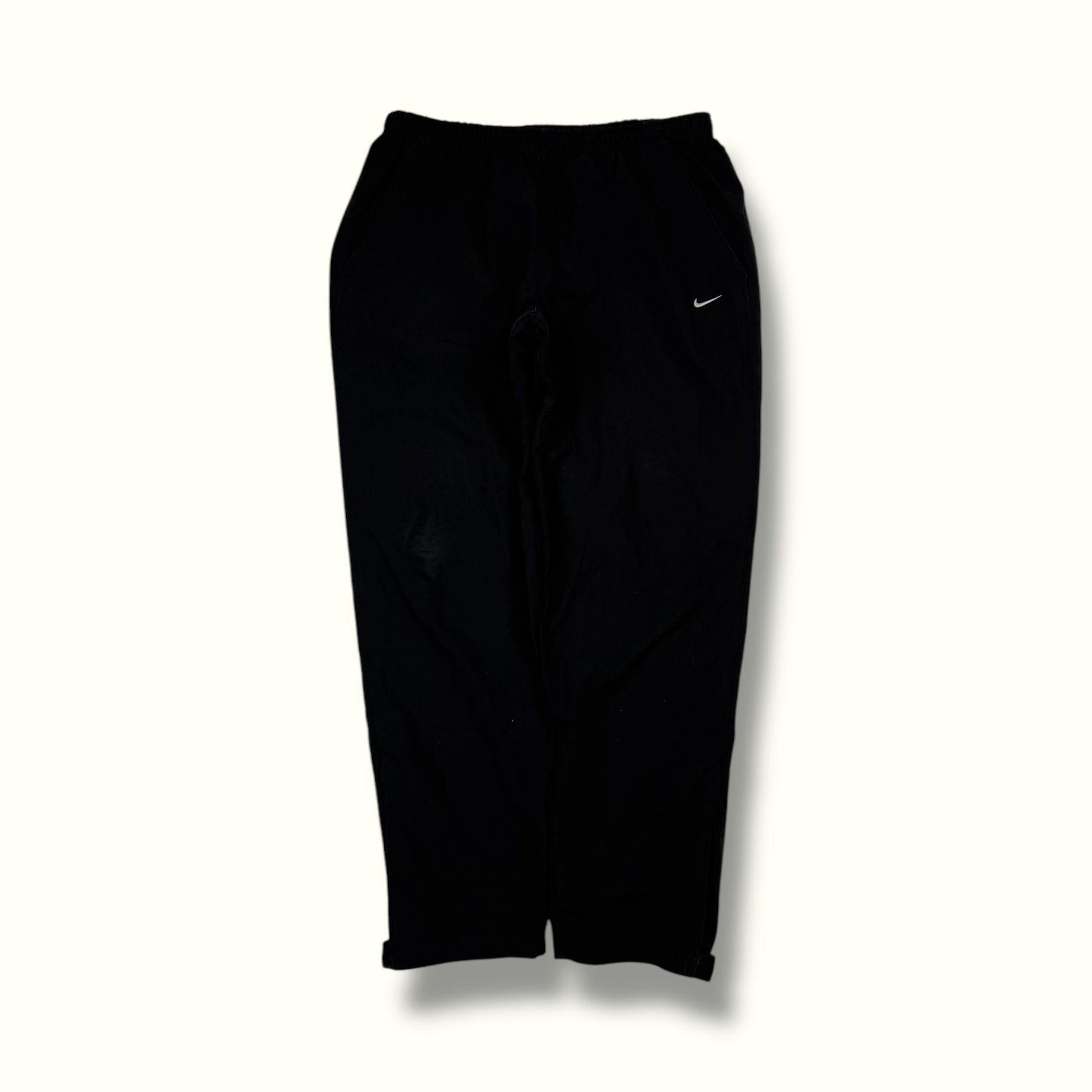 Vintage nike baggy track pants black