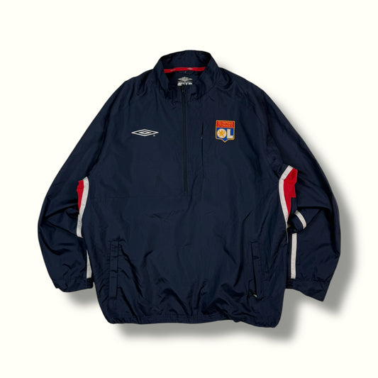 Vintage Lyon Umbro pullover jacket navy