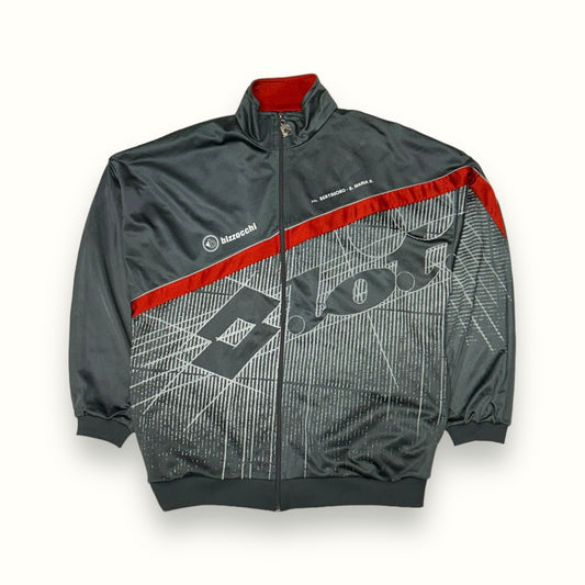 Vintage 90s Lotto all over print track jacket (M)