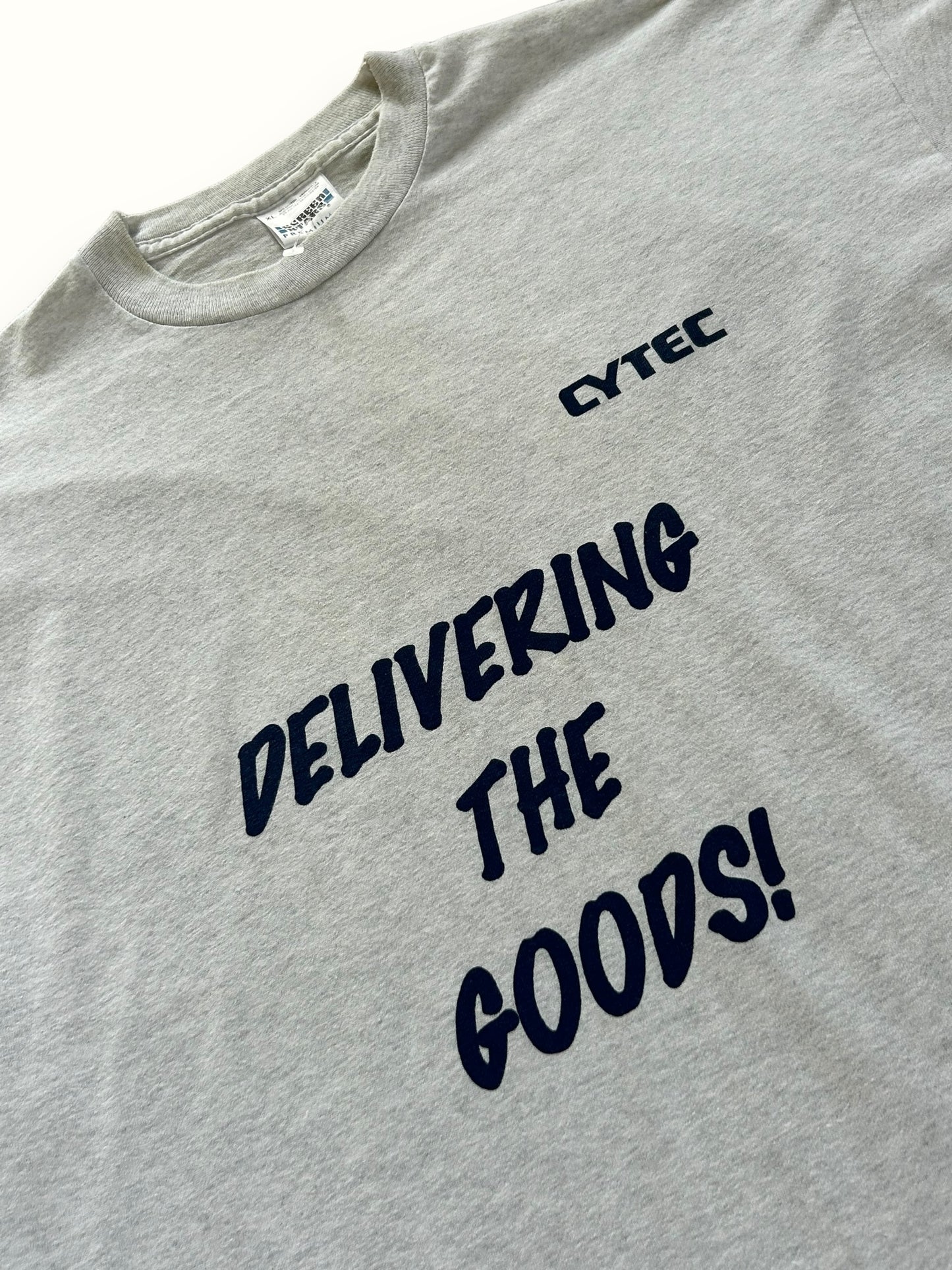 Vintage 90s Cytec single stitch screen stars tee (XL)