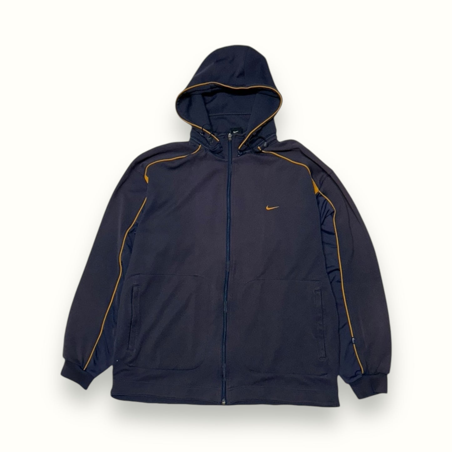 Vintage 90s Nike zip up hoodie (XXL)