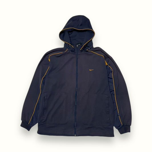 Vintage 90s Nike zip up hoodie (XXL)