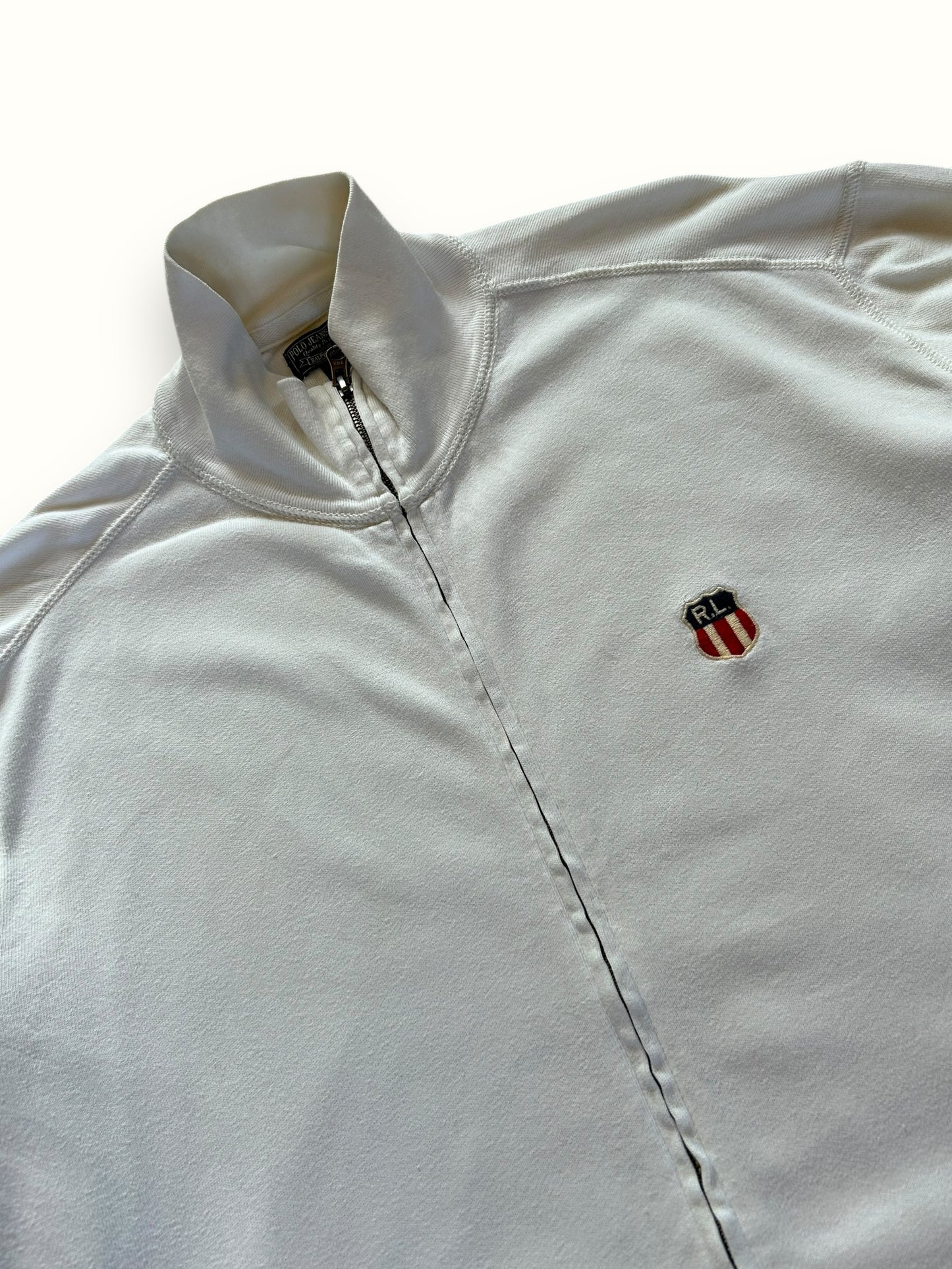 Vintage Ralph Lauren polo jeans co full zip sweatshirt (L)