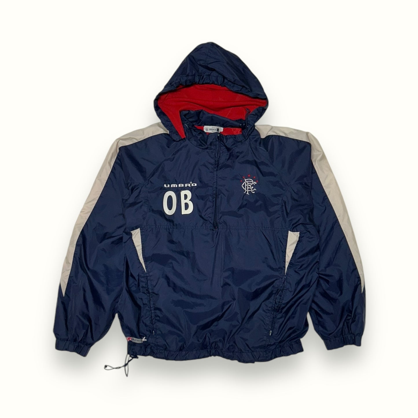Vintage Rangers 2005/06 Umbro windbreaker jacket (L)