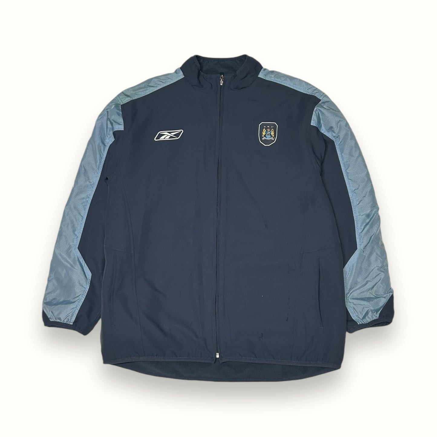 Vintage Manchester City 2004/05 Reebok Reversible jacket (L)