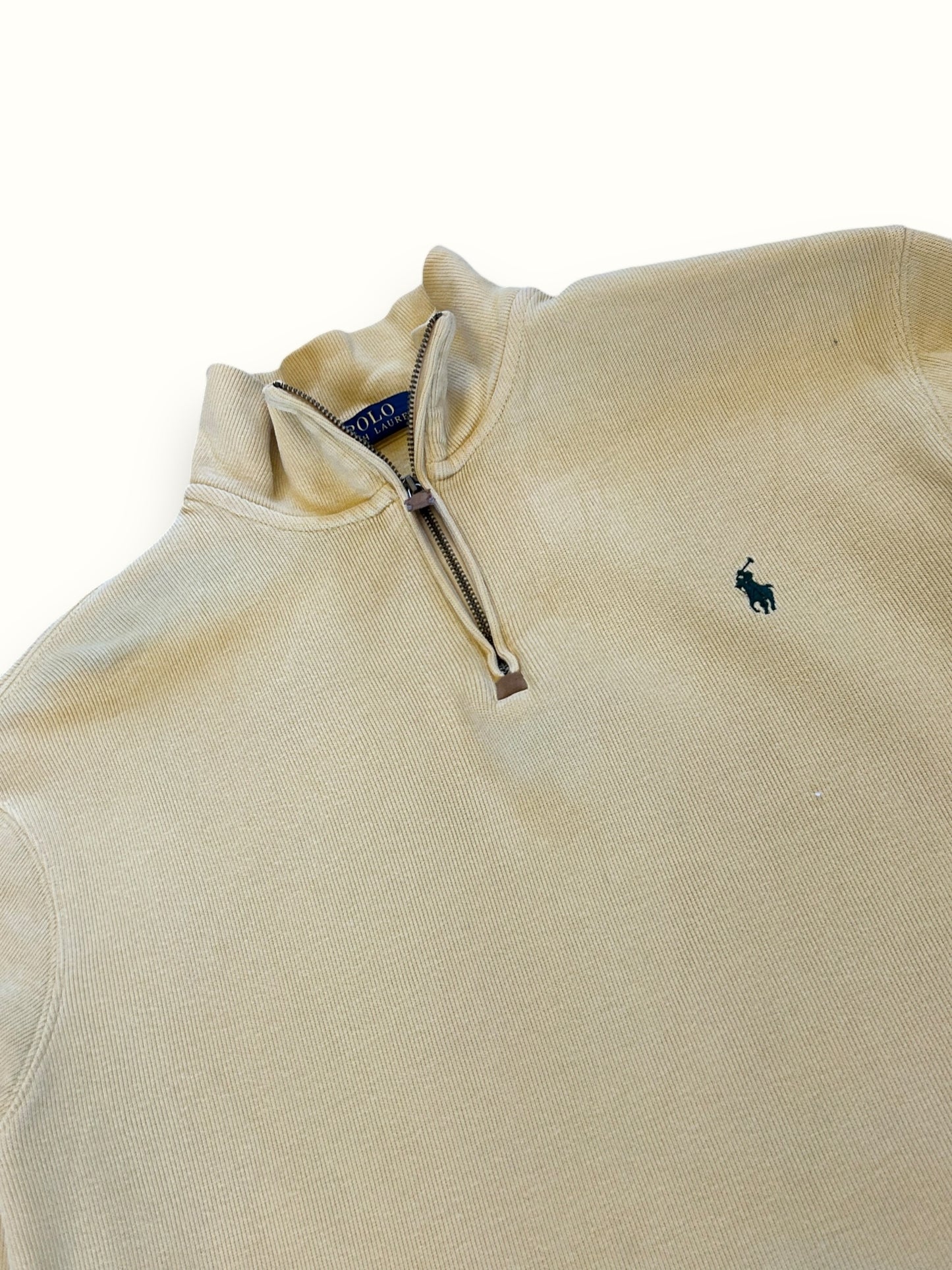Ralph Lauren quarter zip sweatshirt (M)