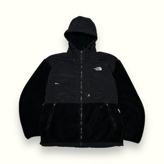 The North Face hooded denali fleece (L)