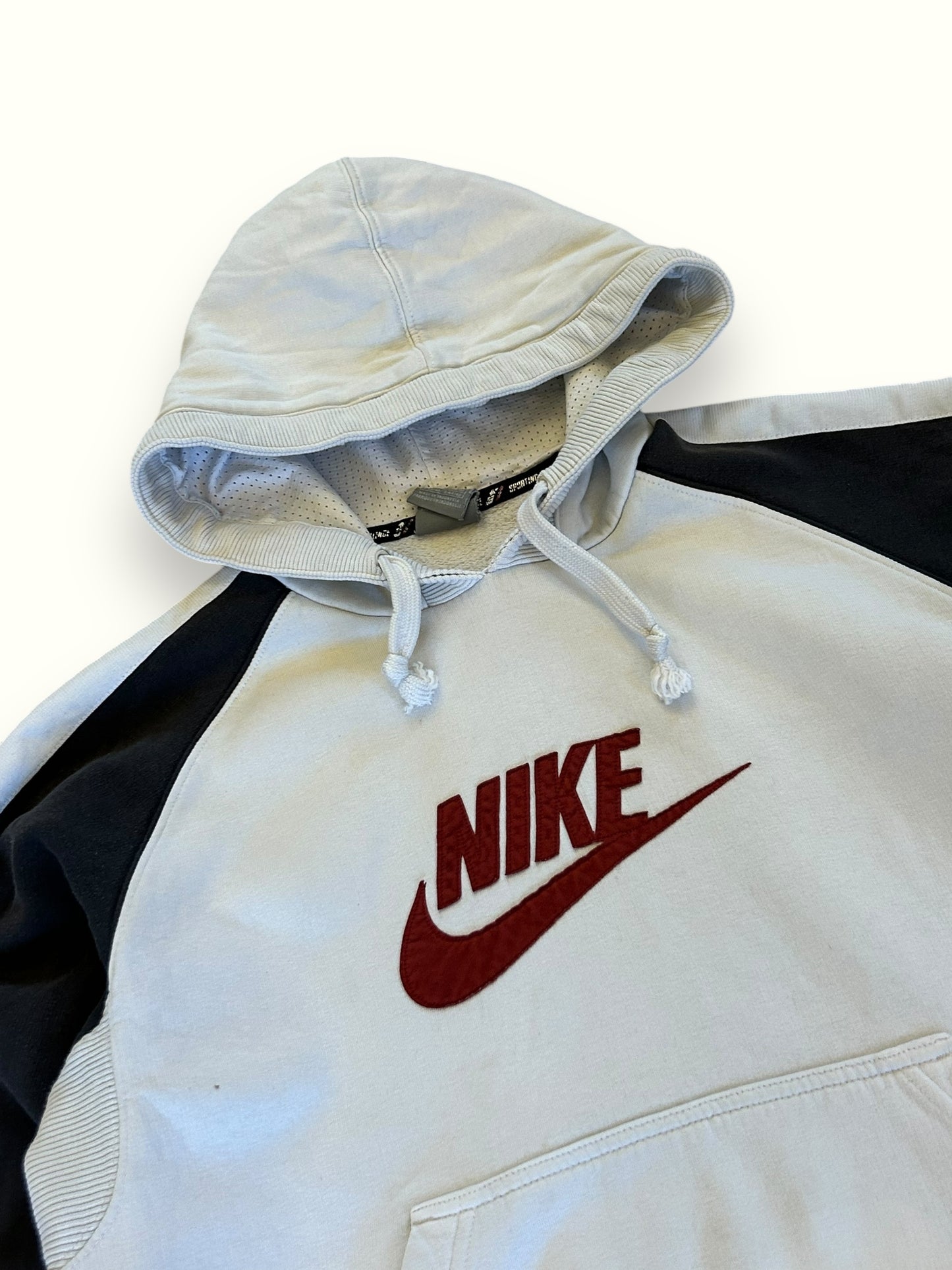 Vintage Nike spell out hoodie (S)