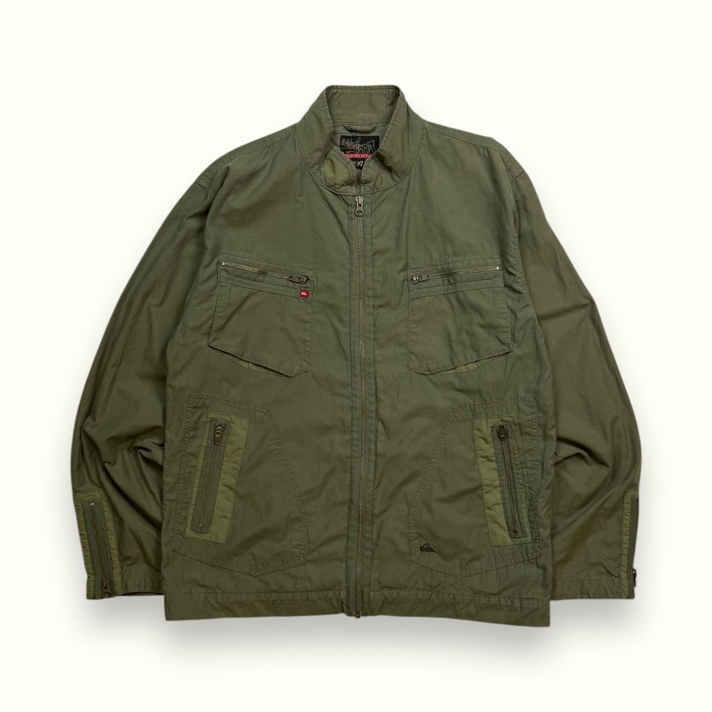 Vintage Quiksilver lightweight bomber jacket (XL)