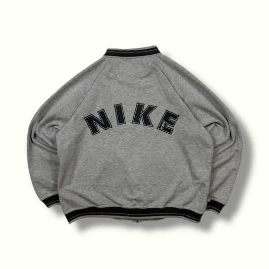 Vintage Nike spell out full zip sweatshirt (M)