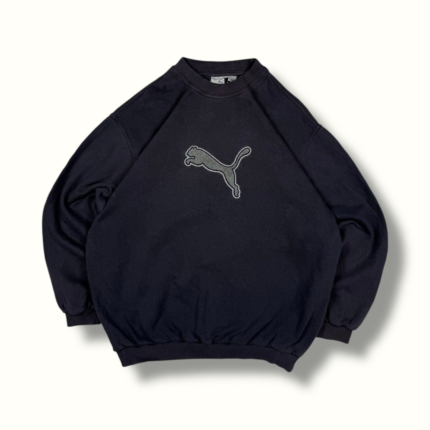 Vintage Puma centre logo sweatshirt (L)