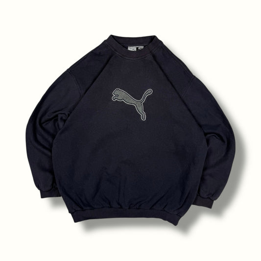 Vintage Puma centre logo sweatshirt (L)
