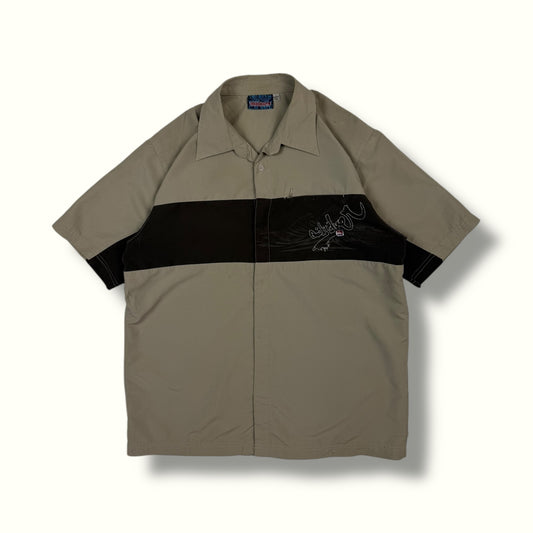 Vintage Quiksilver short sleeve shirt (L)
