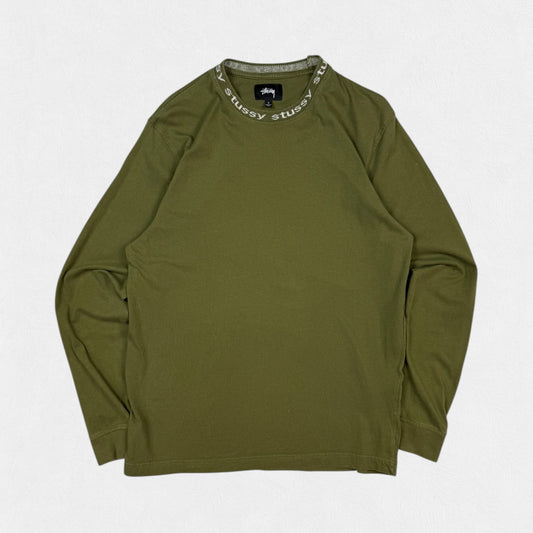 Stussy long sleeve owen tee (S)