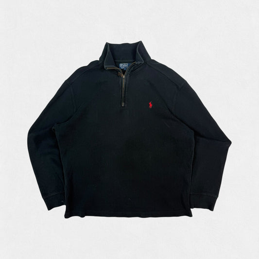 Vintage Polo Ralph Lauren quarter zip sweatshirt (L)