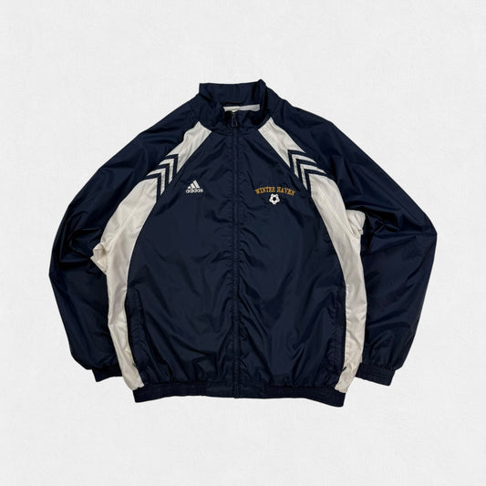 Vintage Adidas football track jacket (L)