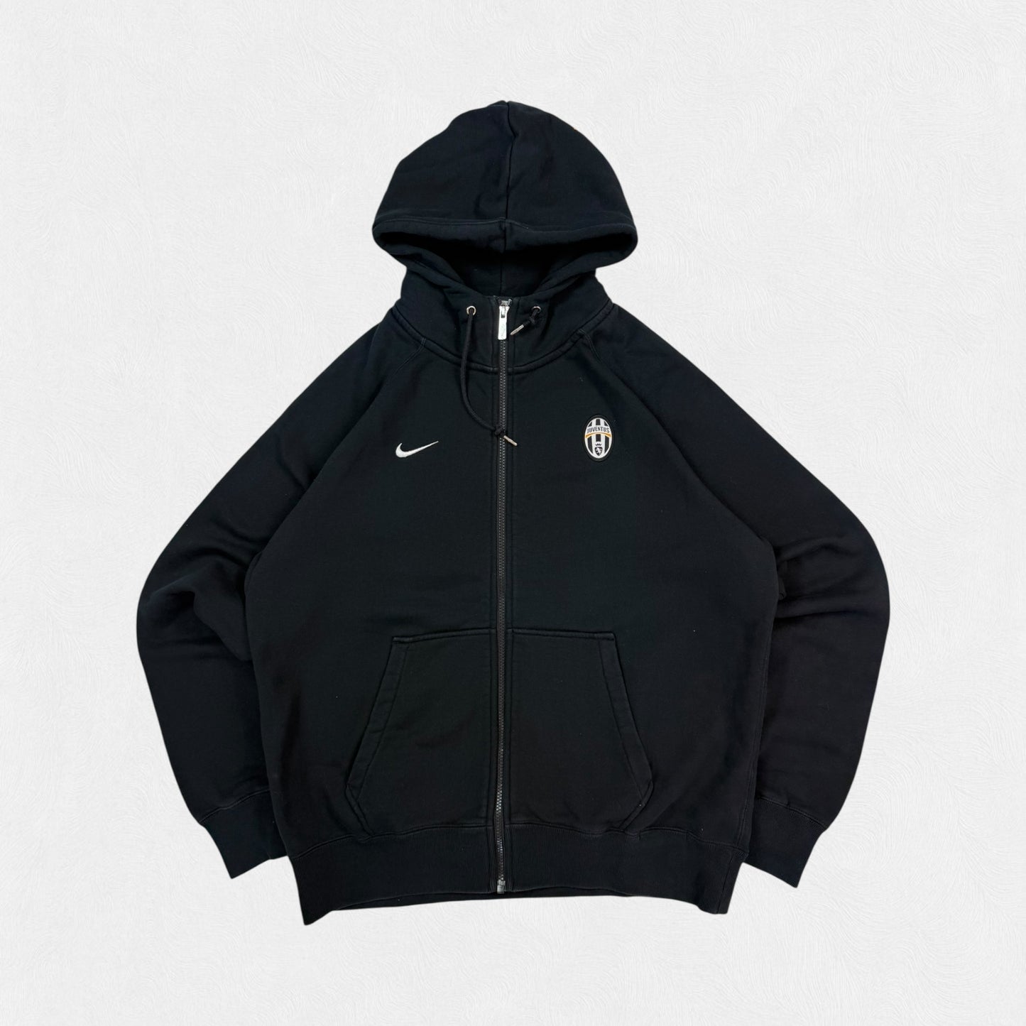 Juventus 2010/11 Nike football full zip hoodie (L)