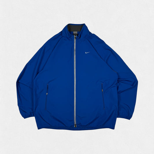 Vintage Nike mini swoosh running track jacket (XL)