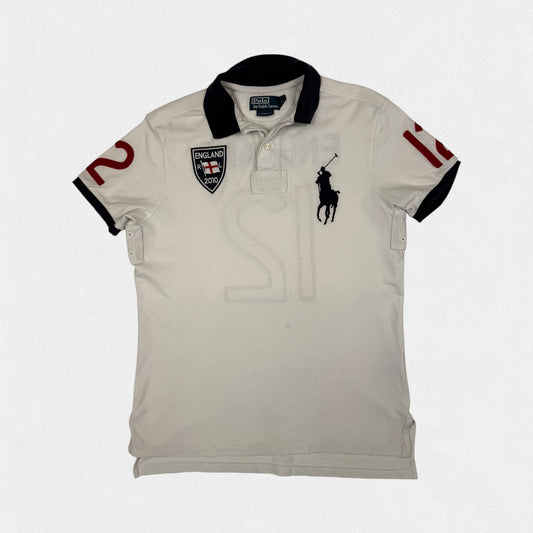 Polo Ralph Lauren England big pony polo shirt (M)