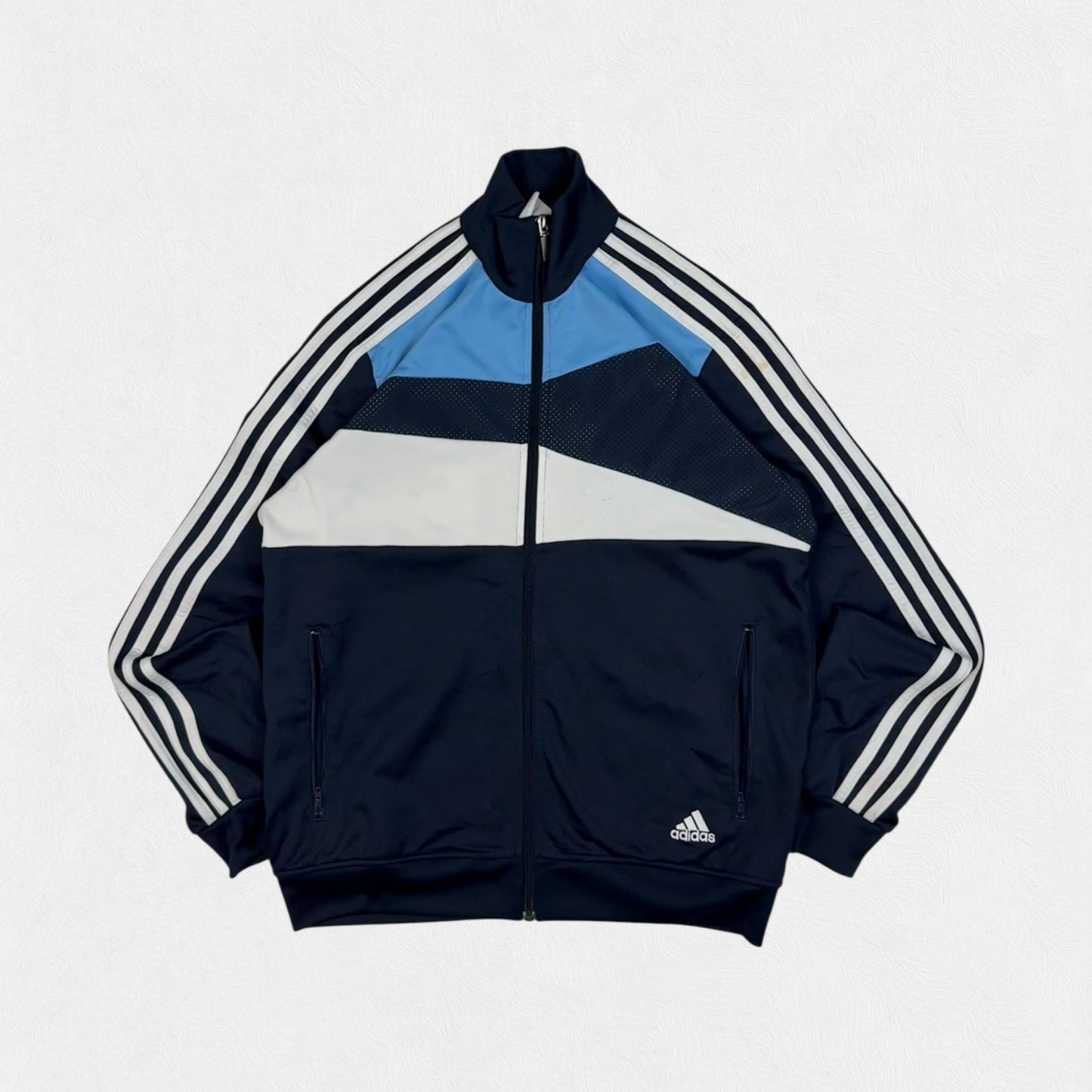 Vintage Adidas colour block track top (S)