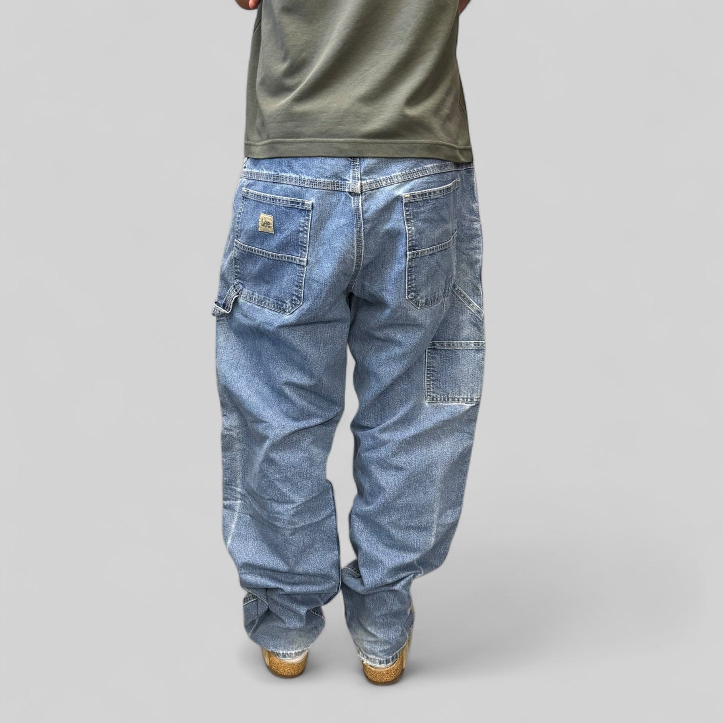 Vintage Lee baggy carpenter denim jeans (W38)