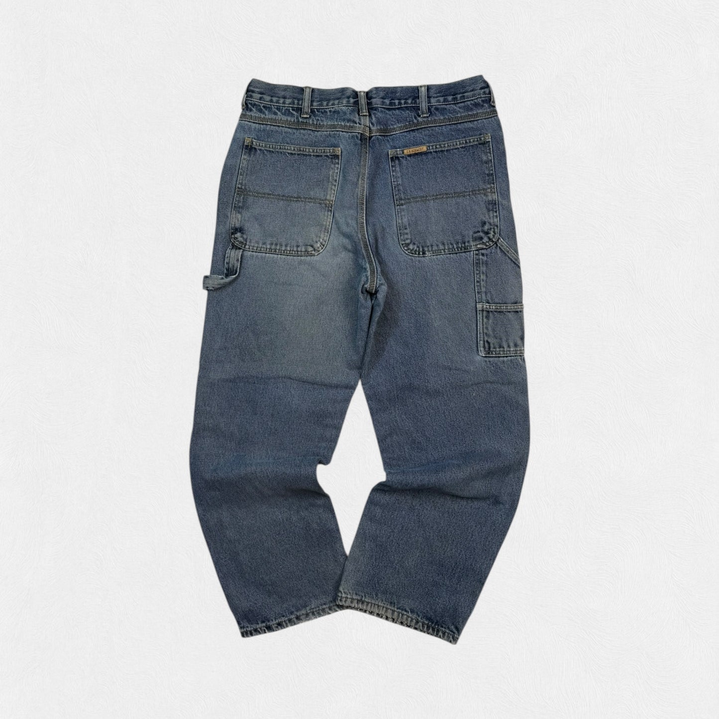 Baggy fit fleece lined carpenter jeans (W34)