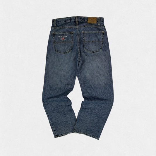 Vintage US polo ASSN baggy jeans (W32)