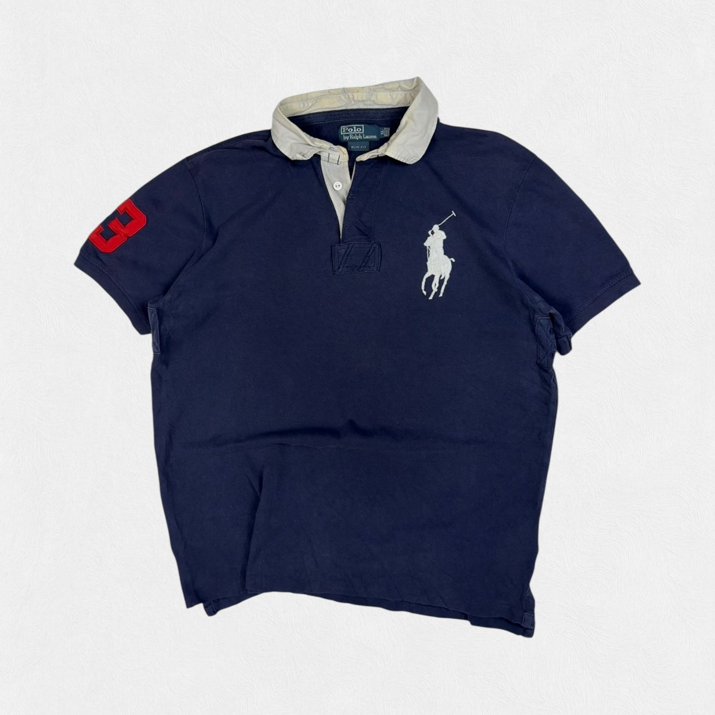 Vintage Polo Ralph Lauren big pony polo shirt (XL)