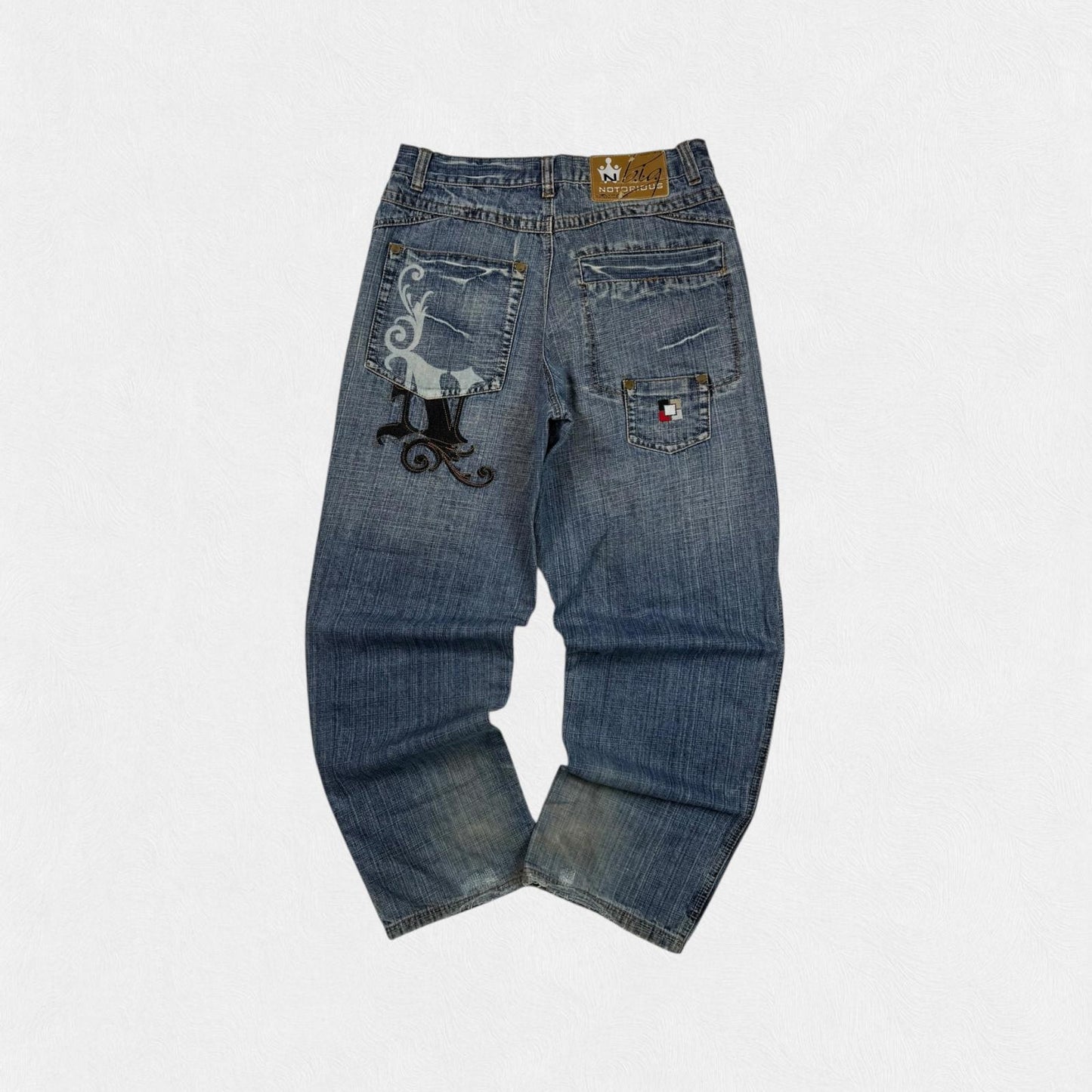 Vintage Notorious BIG baggy hip hop Jeans (W34)