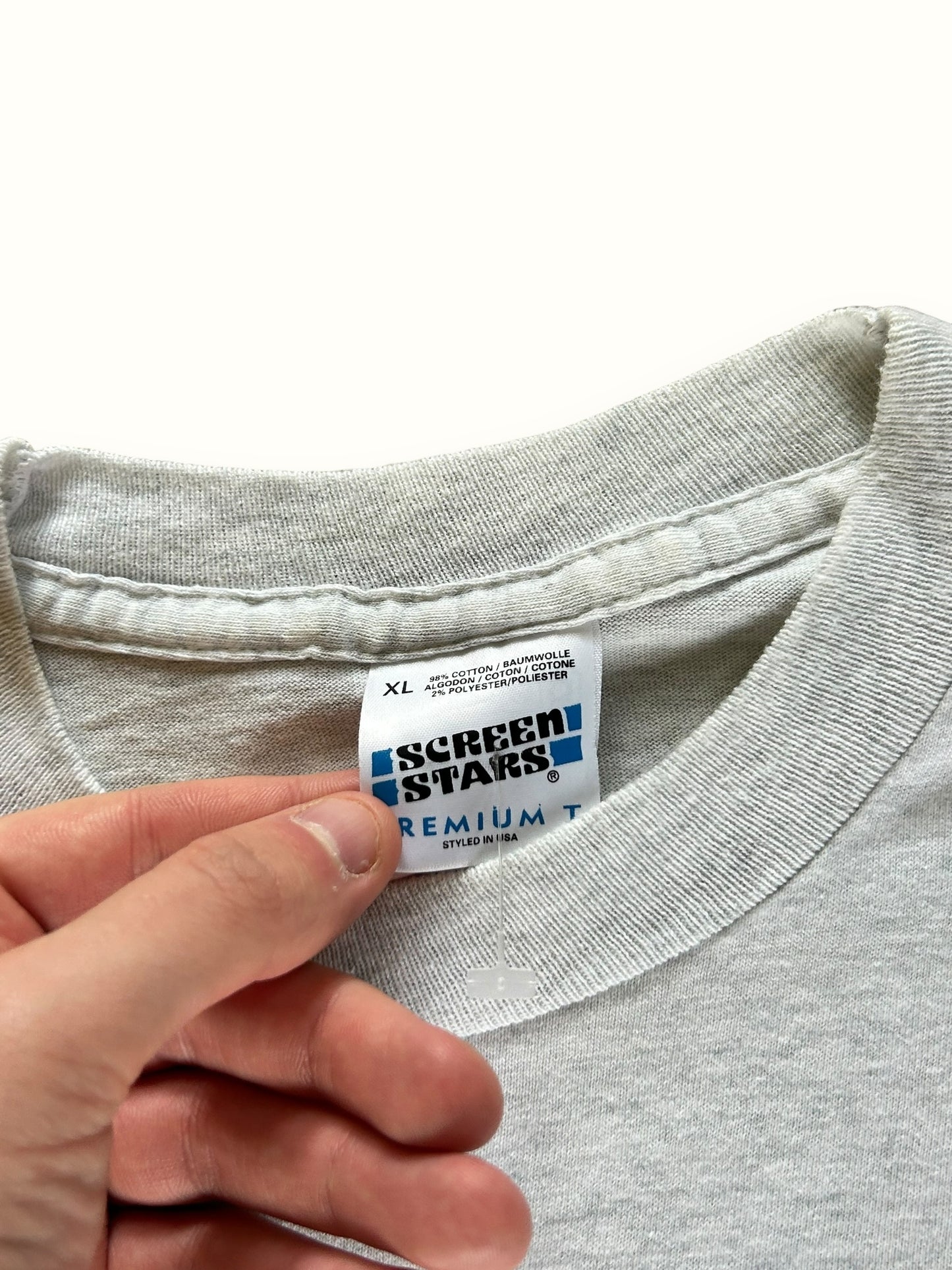 Vintage 90s Cytec single stitch screen stars tee (XL)