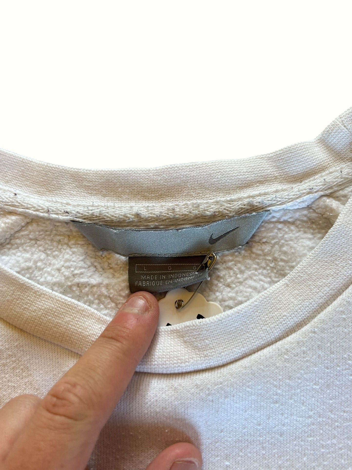 Vintage Nike mini swoosh sweatshirt (L)