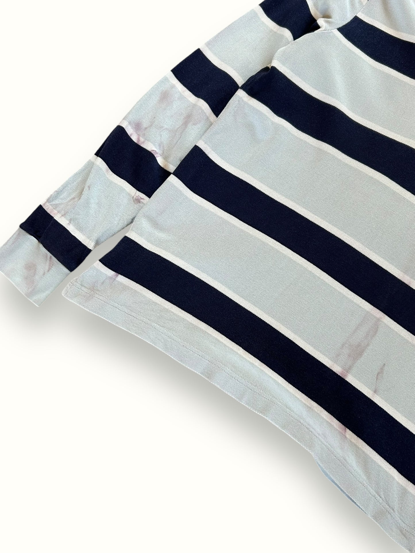 Lacoste striped rugby polo shirt (M)