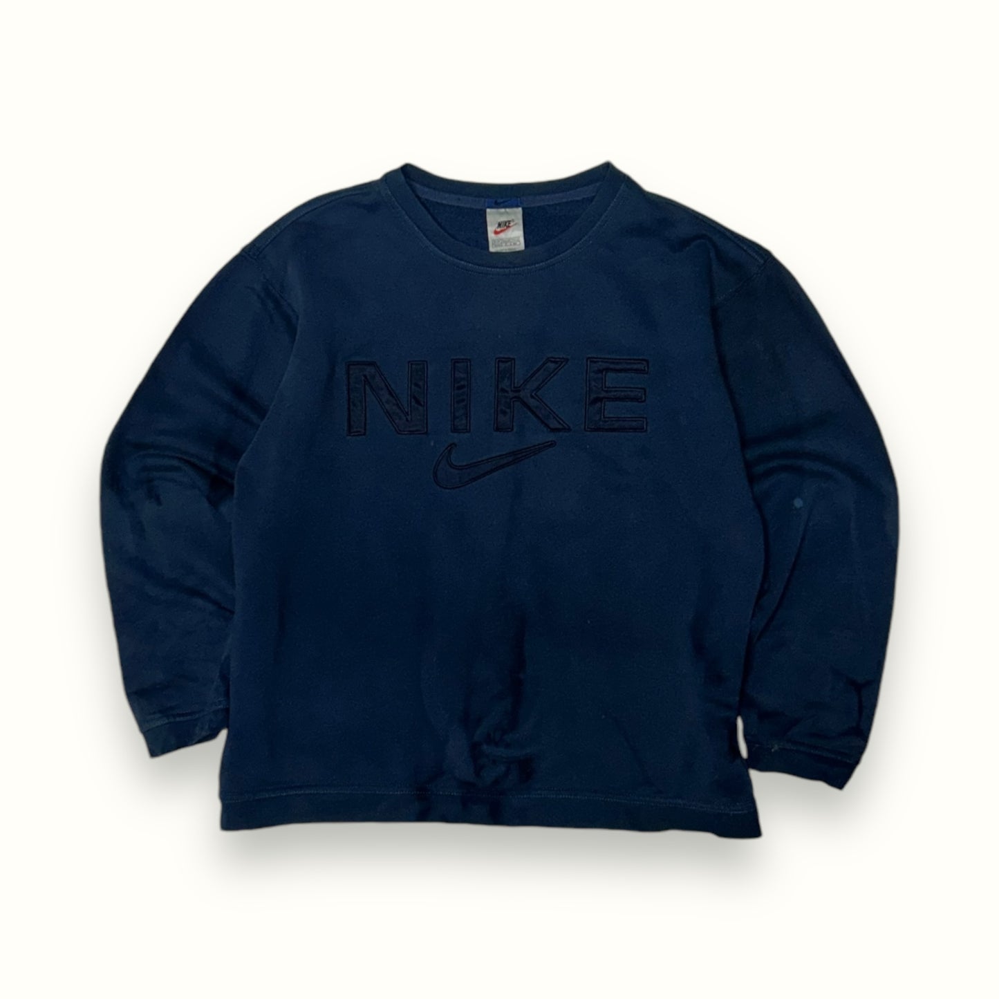 Vintage 90s Nike spell out sweatshirt (S)